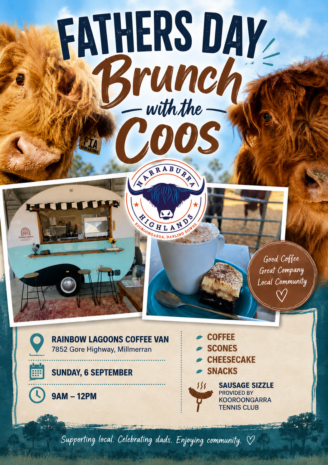 Fathers Day Brunch with the Coos